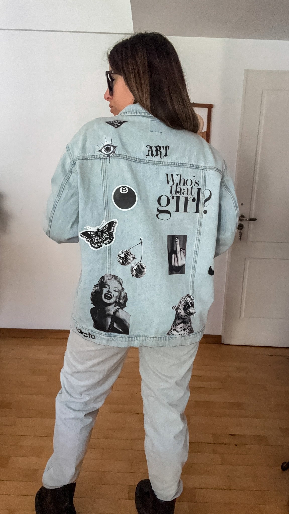 Campera Black&White