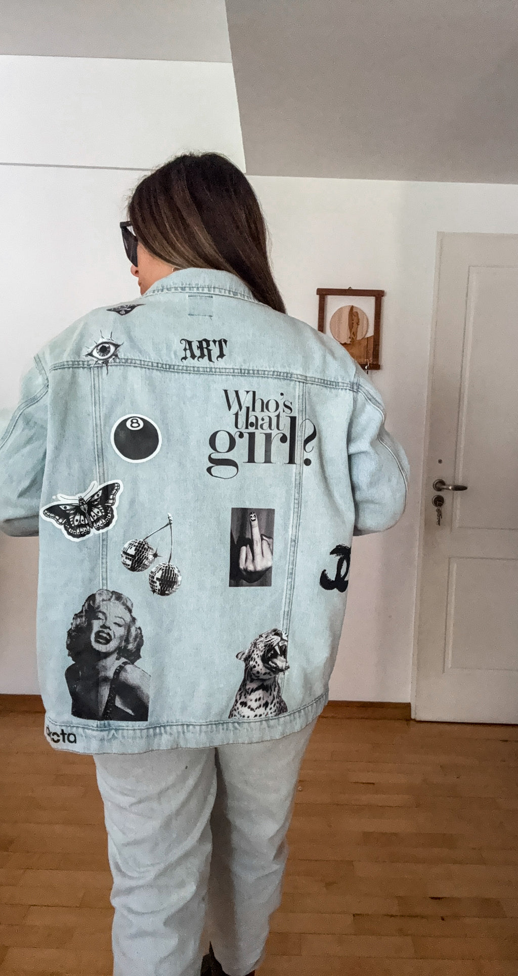 Campera Black&White